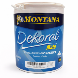PINTURA DEKORAL GL MONTANA