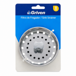COLADOR P/FREGADERO 8CM PLATA GRIVEN TL-01-N