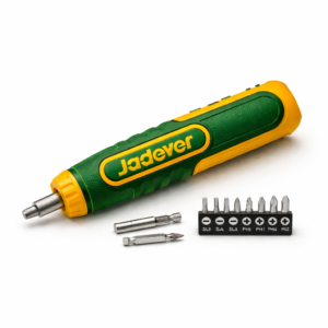 DESTORNILLADOR INALAMB 4V 1/4" EST/PL 10 PTA JADEVER JDCV4435