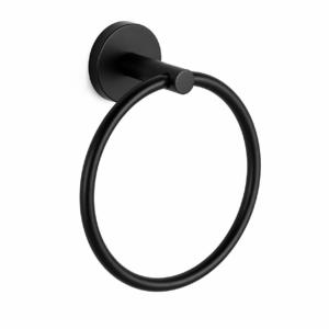 ARO P/TOALLA BA?O ABIERTO NEGRO GRIVEN A367-SH60200-TR