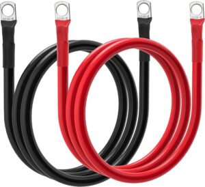 CABLE AUXILIAR P/BATERIA 350AM PX3.66MT COVO CV-BC-6AWG-12FT