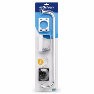 ACCESORIO P/BA?O 5PZA CROMO GRIVEN A145-DT4800-C