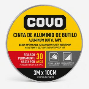 CINTA ALUMINIO 10CMX3MT COVO CV-BW-1513