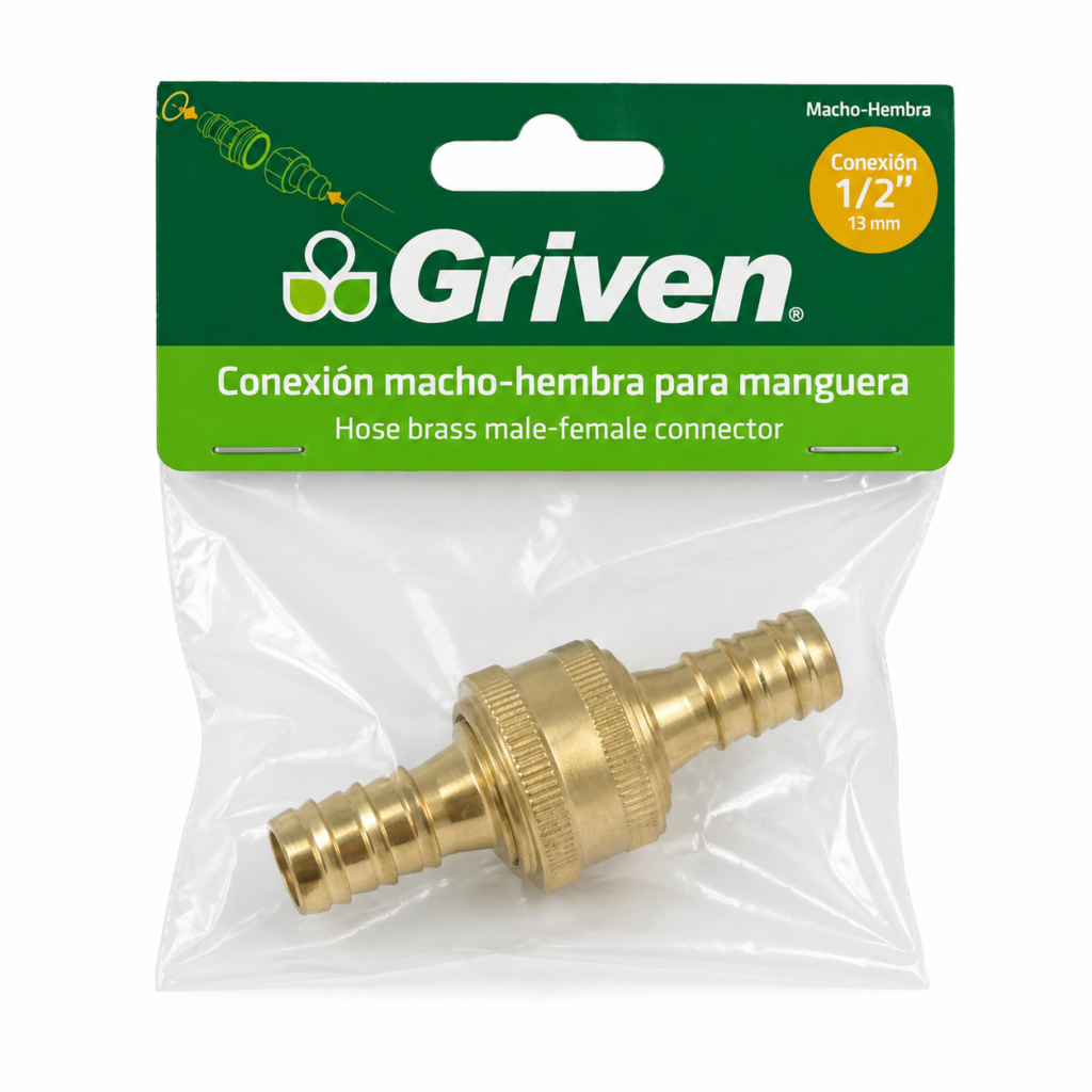 CONEXION MANG 1/2″ MACHO-HEMBR 2PZA BRONCE GRIVEN GVG-CT34-12