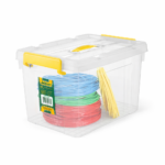 CONTENEDOR PLAST 20″ TRANSP JADEVER JDTB2350