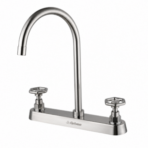 GRIFERIA FREG DOB C/CISNE A/INOX GRIVEN GVS-SCF-2B