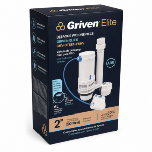 DESAGUE WC ONE PIECE GRIVEN ELITE GRV-DTSET-FSHV