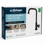 GRIFERIA FREG A/INOX NEGRO GRIVEN GVS-SBF-04