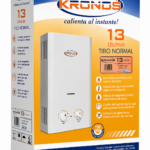 CALENTADOR INSTANTANEO GAS LICUAD 13LT/MIN KRONOS KINF13L