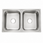 FREGADERO 2TINA 80X47X20CM GRIVEN GV-8047D