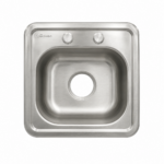 FREGADERO 1TINA 38X38X15CM GRIVEN A367-3838