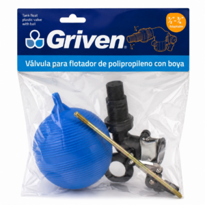 FLOTANTE 1/2″-3/4″ PVC C/BOYA PVC GRIVEN GV-TV-11S