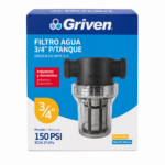 FILTRO AGUA 3/4″ P/TANQUE GRIVEN GV-WFR-3-4
