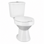 WC CORONET C/TANQ ROTONDO BOTON BLANCO VENCERAMICA