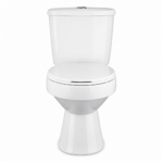 WC CORONET C/TANQ ROTONDO BOTON BLANCO VENCERAMICA