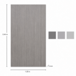 LAMINA DEC ADHE PVC C/FIBRA GR GR 1.22X2.44X5MM ZAXON YW10-07