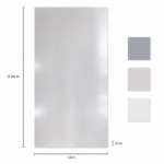 LAMINA DEC ADHE PVC C/FIBRA GR GA 1.22X2.44X5MM ZAXON YW10-13