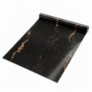 LAMINA DEC ADHE PVC GRAN BLACK FUSI 120X300X2.5 ZAXON YW17-02