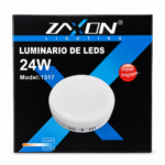 PANEL LED 24W RED SOB 7″ 65K ZAXON 1317