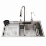 FREGADERO INTEL EMP A/INOX CRO 80*46*22CM ZAXON JZ-5014D