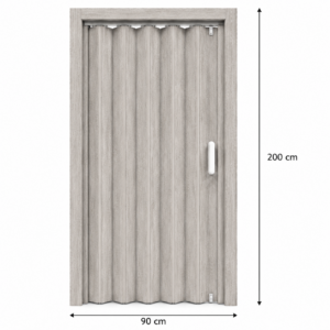 PUERTA PLEGABLE 90CMX200CMX6MM ROBLE MODERNO HOMEKIT OAK-031I