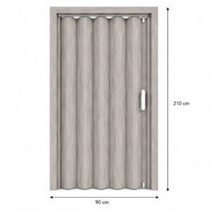 PUERTA PLEGABLE 90X210CMX0.6MM ROBLE MODERNO HOME KIT OAK-031