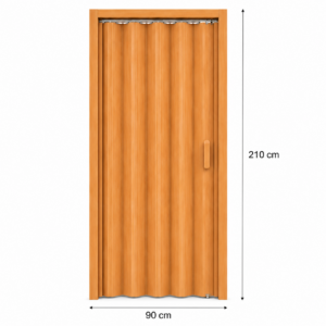 PUERTA PLEGABLE 90X210CMX0.6MM CEDRO CHERRY IDHEA AG-FDF462