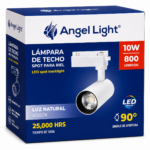 LAMPARA SPOT LED 10W 40K 100/265V BCO ANGELLIGHT FR230-10W-W