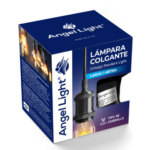 LAMPARA COLG 1MT E-27 S/BOMB NEGRO ANGEL LIGHT A105-DSYD-B