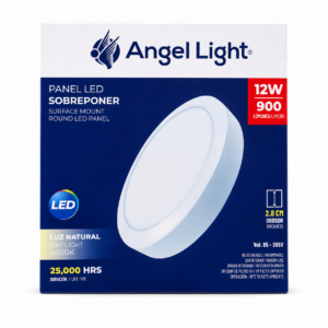 PANEL LED 12W RED SOB 6.4″ 40K ANGEL LIGHT PB002RD-12W