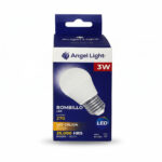 BOMBILLO LED 3W 30K 85/265V E-27 BULBO ANGELLIGHT TLP-3W-Y