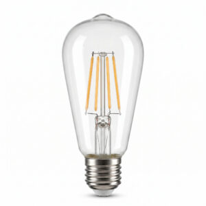 BOMBILLO LED VINTAGE 4W 27K 110V E-27 ANGELLIGHT ALVB54W