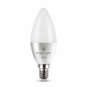 BOMBILLO LED VELA 5W 30K 110V E-14 ANGEL LIGHT AL-C37-5W-DM