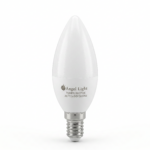BOMBILLO LED VELA 5W 27K 110V E-14 ANGEL LIGHT A105-CSP-5Y-L