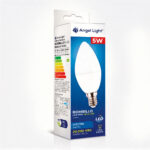 BOMBILLO LED VELA 5W 64K 110V E-14 ANGEL LIGHT A105-SSC37-5W
