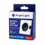 BASE TECHO CUAD P/SPOT LED GU10 ANGEL LIGHT AL-DZ102S