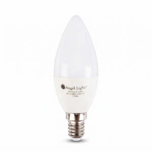 BOMBILLO LED VELA 5W 27K 110V E-14 ANGEL LIGHT A105-SSC37-5Y