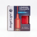 LAMPARA COLG 1MT E-27 S/BOMB COLORES ANGEL LIGHT A105DLP1MC