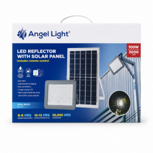 REFLECTOR LED 100W C/PANEL SOLAR ANGEL LIGHT T101-100W