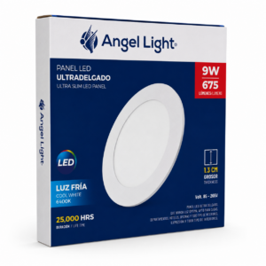 PANEL LED 9W RED EMP 5.7″ 64K ANGEL LIGHT PB001-9W
