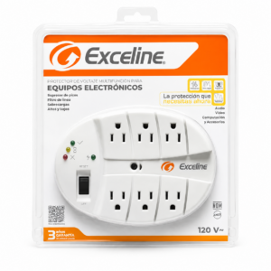 PROTECTOR VOLTAJE E/ELECTR 120V EXCELINE GSM-MT120SE