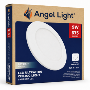 PANEL LED 9W RED EMP 6″ 40K ANGEL LIGHT A105-PB001D-9W
