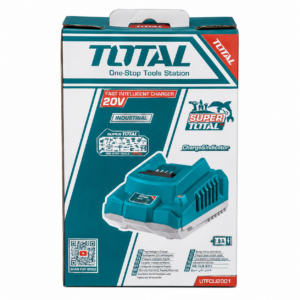 CARGADOR RAPIDO P/BATERIA 20V CJA TOTAL UTFCLI2001