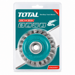 CEPILLO COPA ALAMB TRENZADO 3 X5/8 C/TUERC TOTAL UTAC32031