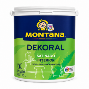 PINTURA DEKORAL BLANCO PURO SATIN GL MONTANA FA0-26110101
