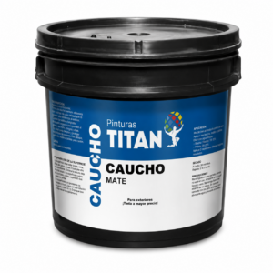 PINTURA CAUCHO BLANCO 4GL TITAN CCT-100-40