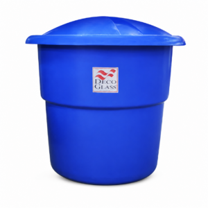 TANQUE CONICO 600LT LIDER AZUL DECOGLASS DGP-B-00600