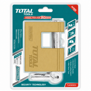 CANDADO ANTICIZALLA 90MM BRONCE BLIST TOTAL TLK32903