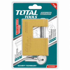 CANDADO ANTICIZALLA 80MM BRONCE BLIST TOTAL TLK32803
