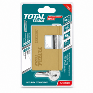 CANDADO ANTICIZALLA 70MM BRONCE BLIST TOTAL TLK32703